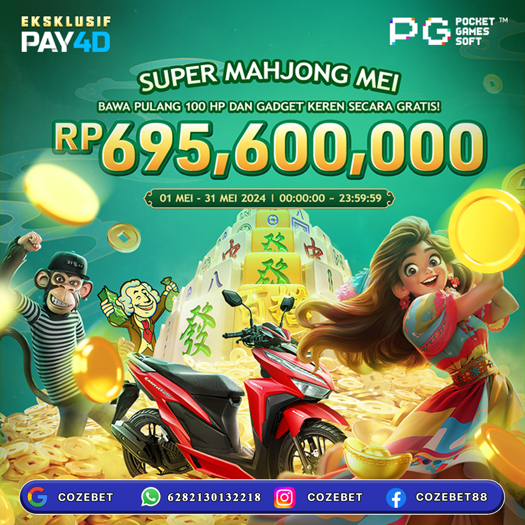 Cozebet Slot: Bonus Setiap Main Permainan Dengan Hari
